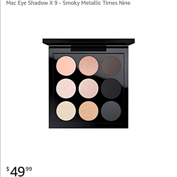 NIB MAC Smokey Metallic x 9 palette - Picture 2 of 6